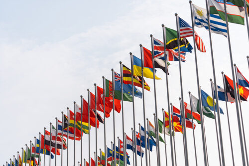 International flags